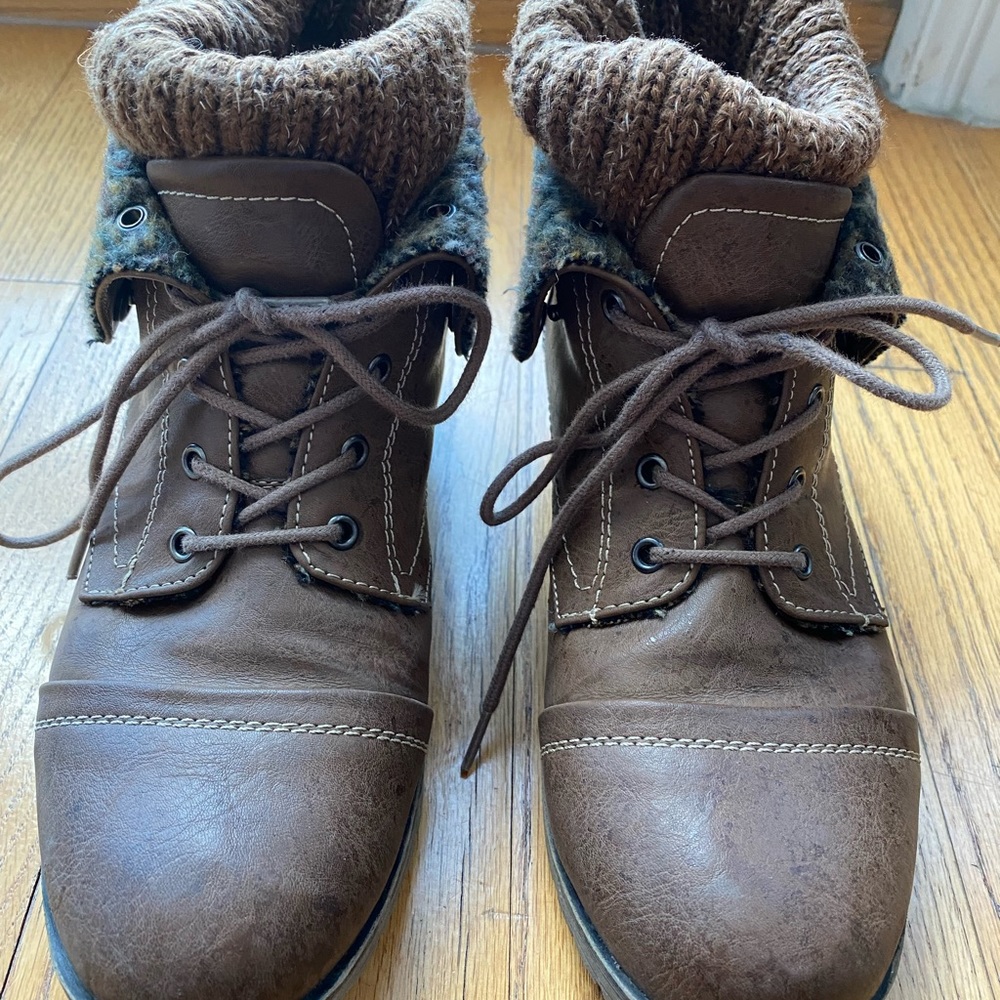 Brown Ankle Boots